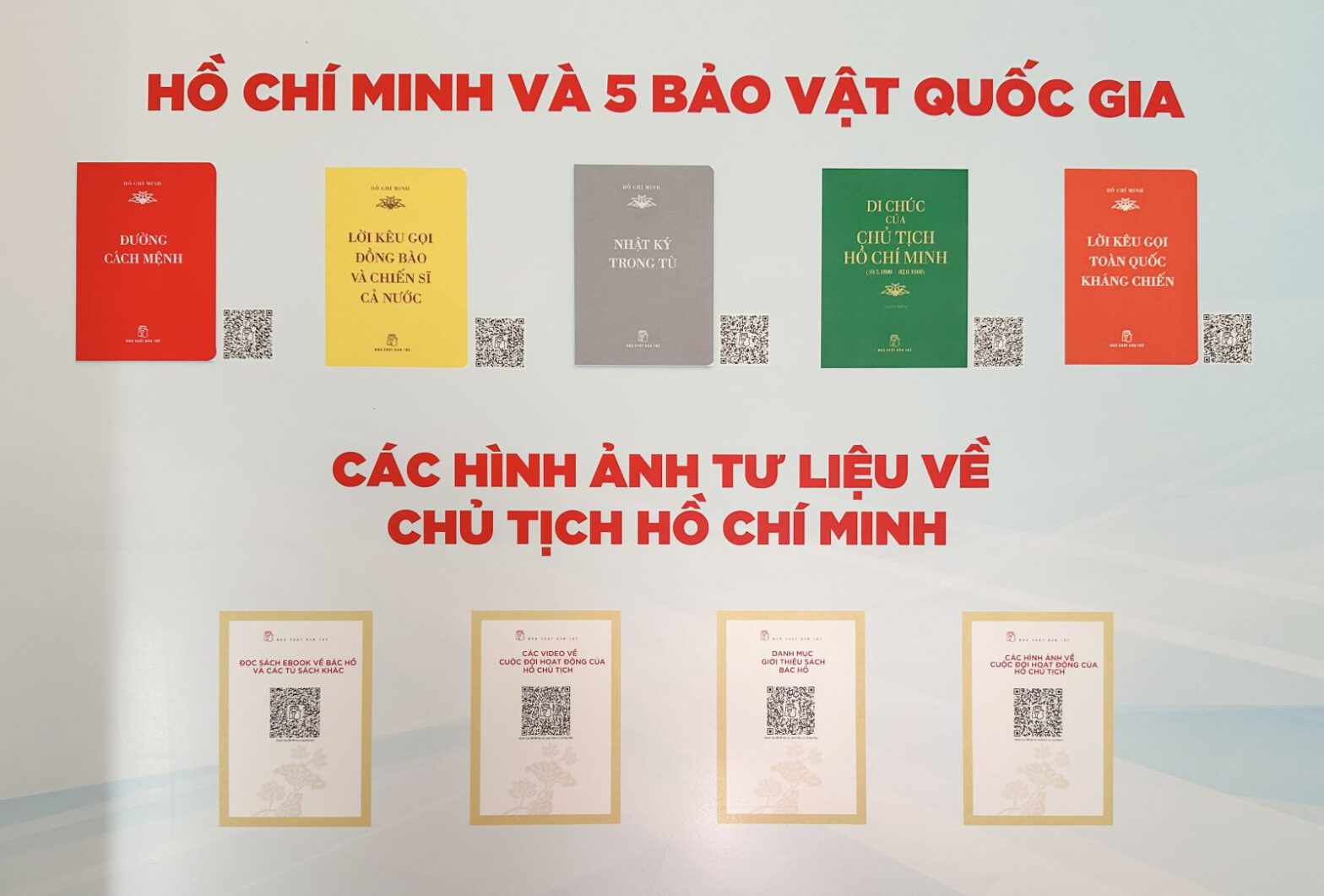 QR TRUY CẬP TƯ LIỆU VỀ CHỦ TỊCH HỒ CHÍ MINH 